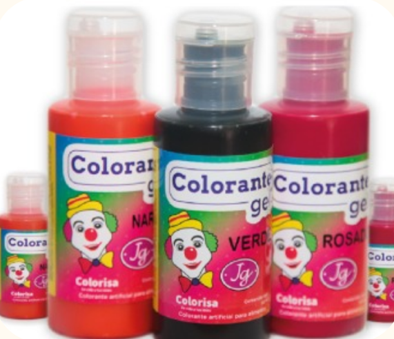Colorantes en gel