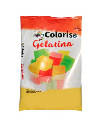 Gelatina con sabor